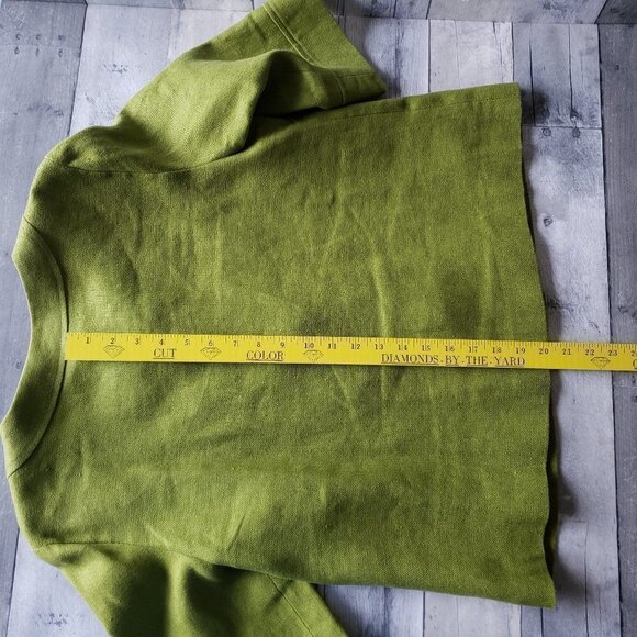 Kenar 3/4 Sleeve Green Jacket - Size 14 - Picture 5 of 6